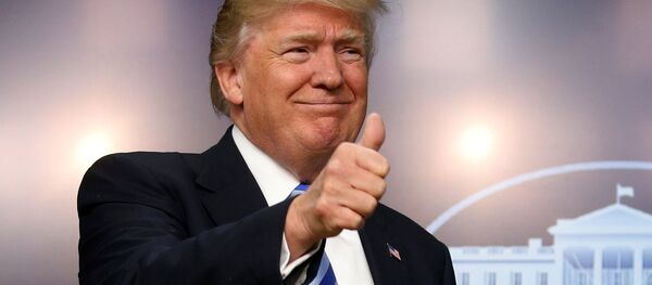 Presidente dos EUA Donald Trump - Sputnik Brasil