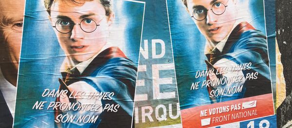 Harry Potter diz 'não' à candidata Le Pen - Sputnik Brasil