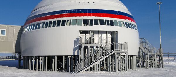 A infraestrutura militar da base russa consiste em instalações especiais e residenciais, postos de comando, armazéns para equipamento técnico e bloco autônomo de energia - Sputnik Brasil