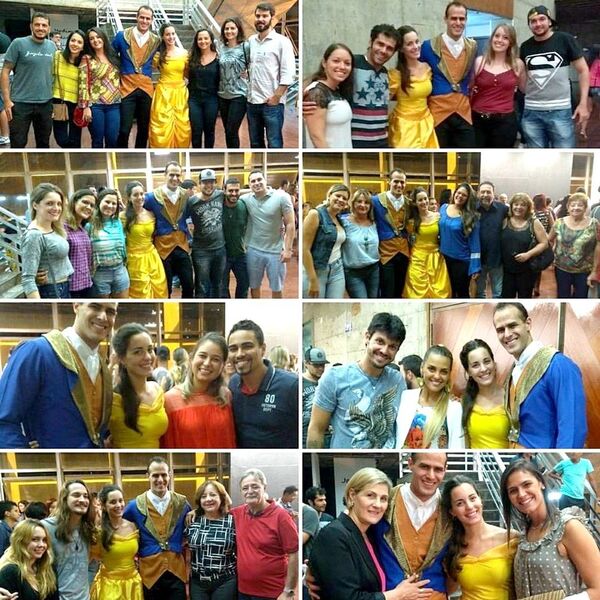 'Fera' vira príncipe, invade palco de teatro e pede namorada 'Bela' em casamento - Sputnik Brasil