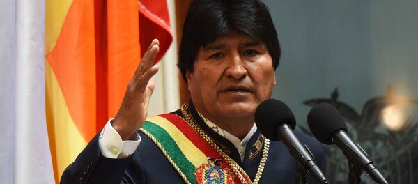 Presidente boliviano, Evo Morales - Sputnik Brasil