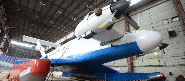 Ecranoplano russo Orion-20 - Sputnik Brasil