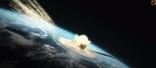 Asteroide atinge a Terra Asteroide atinge a Terra - Sputnik Brasil