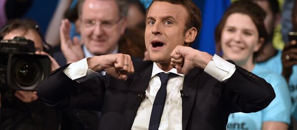 Macron - Sputnik Brasil