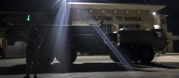 EUA istalam sistema antimíssil THAAD na Coreia do Sul - Sputnik Brasil