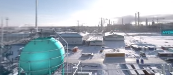 Construção de refinaria de petróleo na Sibéria - Sputnik Brasil