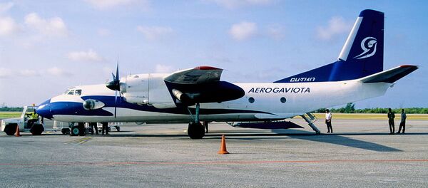 Nave An-26 perteneciente a Aerogaviota (archivo) - Sputnik Brasil