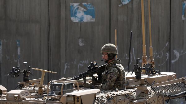 Soldado da OTAN no Afeganistão, foto de arquivo - Sputnik Brasil