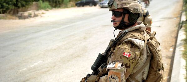 Militar canadense da OTAN Militar canadense da OTAN - Sputnik Brasil