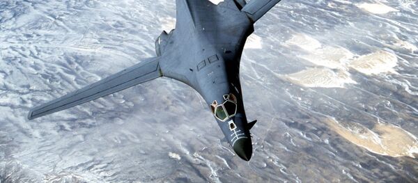 B1-B Lancer norte-americano B1-B Lancer norte-americano - Sputnik Brasil