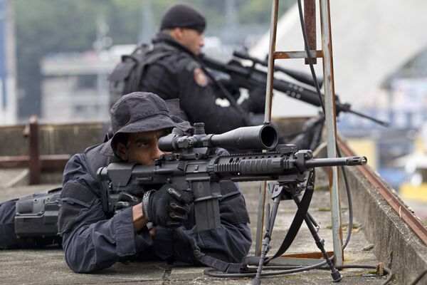 Policiais do BOPE Policiais do BOPE - Sputnik Brasil