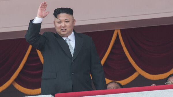 Праздничные мероприятия, посвященные 105-й годовщине со дня рождения Ким Ир Сена, в КНДР - Sputnik Brasil
