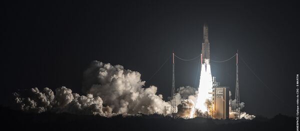 Lançamento do satélite brasileiro do Centro Espacial de Kourou, na Guiana Francesa - Sputnik Brasil