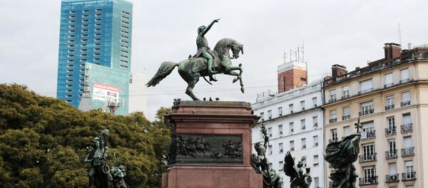 Centro histórico de Buenos Aires (foto de arquivo) - Sputnik Brasil