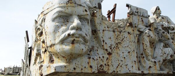 Complexo memorial Saur-Mogila em Donetsk - Sputnik Brasil
