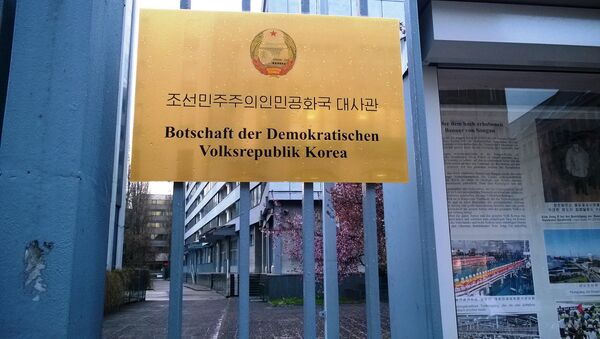 North Korean embassy in Berlin, Germany - Sputnik Brasil
