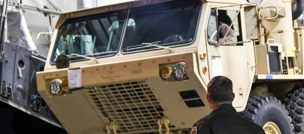 Sistema antimísseis norte-americana THAAD - Sputnik Brasil
