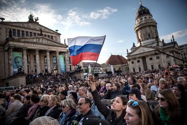 Concerto dos músicos russos no centro de Berlim por ocasião do Dia da Vitória - Sputnik Brasil