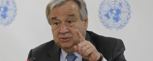 UN secretary general Antonio Guterres - Sputnik Brasil