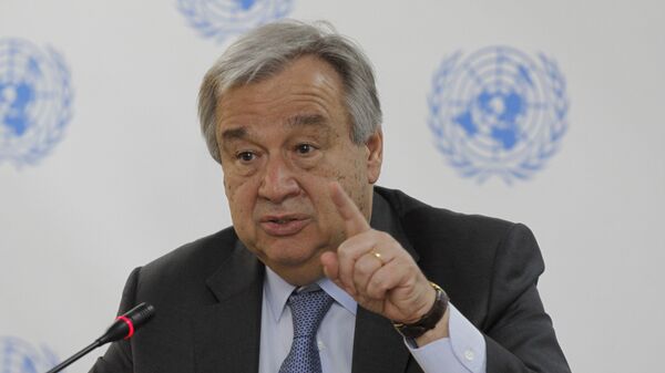 UN secretary general Antonio Guterres - Sputnik Brasil
