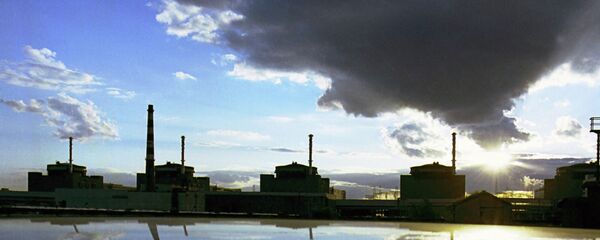 Usina nuclear de Zaporizhia, na Ucrânia - Sputnik Brasil
