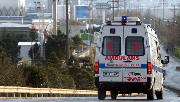 Ambulância turca (foto de arquivo) - Sputnik Brasil