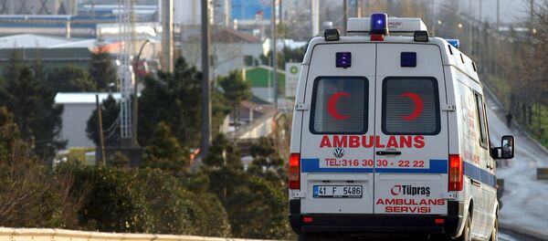 Ambulância turca (foto de arquivo) Ambulância turca (foto de arquivo) - Sputnik Brasil