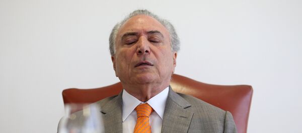 Michel Temer, presidente de Brasil - Sputnik Brasil