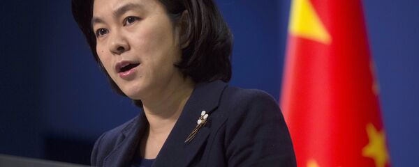 Porta-voz do Ministério das Relações Exteriores da China, Hua Chunying - Sputnik Brasil