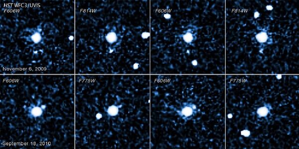Imagens do planeta anão 2007 OR10 e sua lua feitas pelo telescópio espacial Hubble - Sputnik Brasil