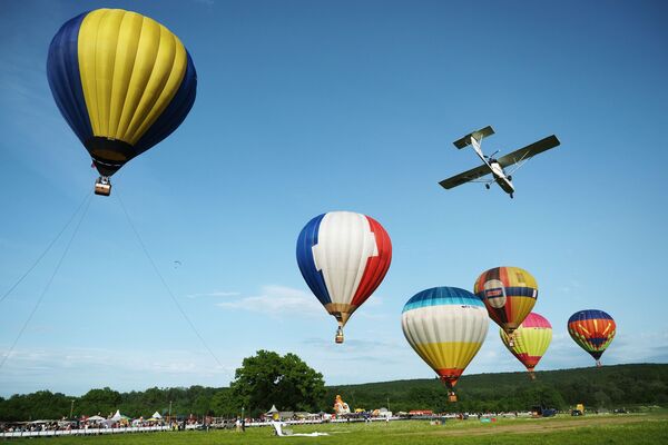 Balões no festival de navegação aérea na região russa de Krasnodarsky Krai - Sputnik Brasil