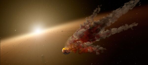 Cintilação inexplicável da estrela KIC 8462852 - Sputnik Brasil