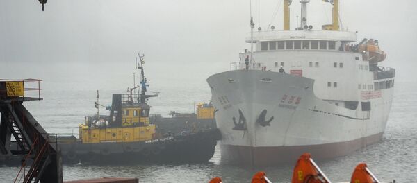 Primeiro navio da Coreia do Norte chega ao porto russo de Vladivostok Primeiro navio da Coreia do Norte chega ao porto russo de Vladivostok - Sputnik Brasil