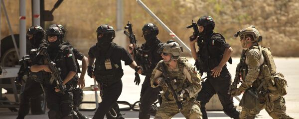 Forças especiais dos EUA e Jordânia (foto de arquivo) - Sputnik Brasil