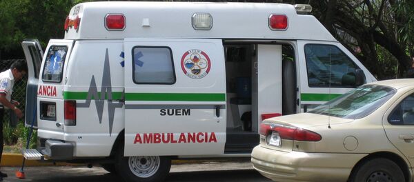 Ambulância mexicana (arquivo) - Sputnik Brasil