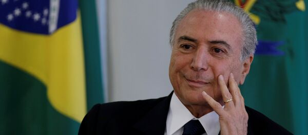 Brazil's President Michel Temer Brazil's President Michel Temer - Sputnik Brasil