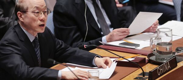 Постоянный представитель Китая при ООН Лю Цзеи - Sputnik Brasil