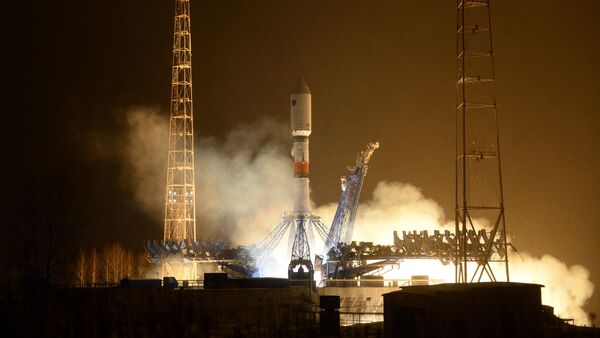 Lançamento do foguete portador Soyuz-2.1b. Foto de arquivo - Sputnik Brasil