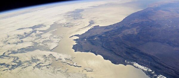 Южная оконечность Африки с высоты МКС - Sputnik Brasil