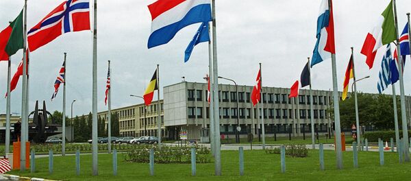 Sede da Organização do Tratado do Atlântico Norte (OTAN) em Bruxelas, na Bélgica (arquivo) - Sputnik Brasil