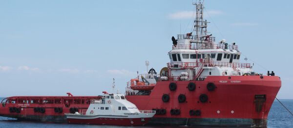 Treinamento das forças especiais do FSB no mar Negro - Sputnik Brasil