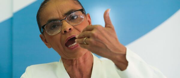 Ex-senadora e líder da Rede Sustentabilidade, Marina Silva - Sputnik Brasil