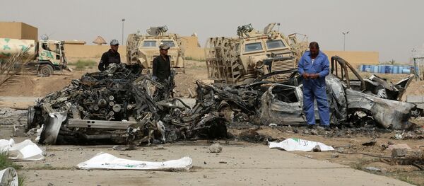 Explosão de carro-bomba no Iraque - Sputnik Brasil
