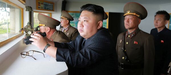O líder norte-coreano, Kim Jong-un (foto de arquivo) - Sputnik Brasil