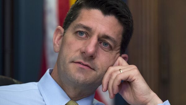 Republican Congressman Paul Ryan, of Wisconsin - Sputnik Brasil