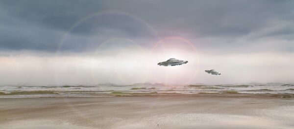 OVNIs, imagem artística - Sputnik Brasil