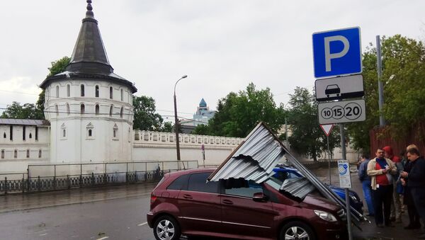 Forte tempestade provoca mortes e feridos em Moscou, 29 de maio de 2017 - Sputnik Brasil