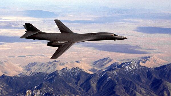 Bombardeiro B-1B da Força Aérea dos EUA (foto de arquivo) - Sputnik Brasil