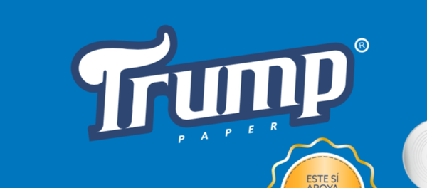 Papel higiênico Trump Paper - Sputnik Brasil