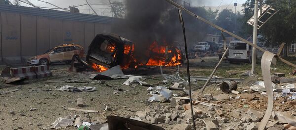 Explosão atinge capital afegã, Cabul, 31 de maio de 2017 - Sputnik Brasil